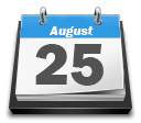 August 25