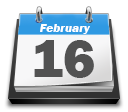 February 16