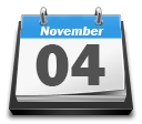 November 04th