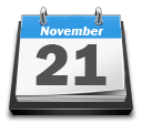 November 21 November 21