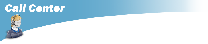 Call Center Header